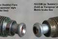 bubble flare vs double flare