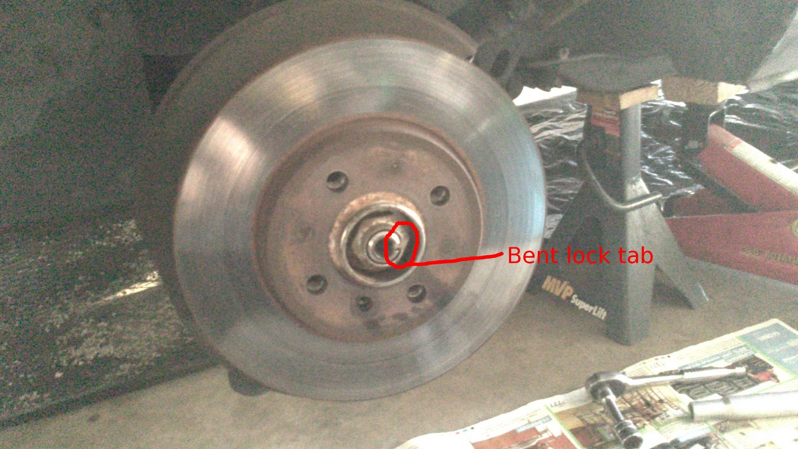 What are some symptoms of worn wheel bearings?