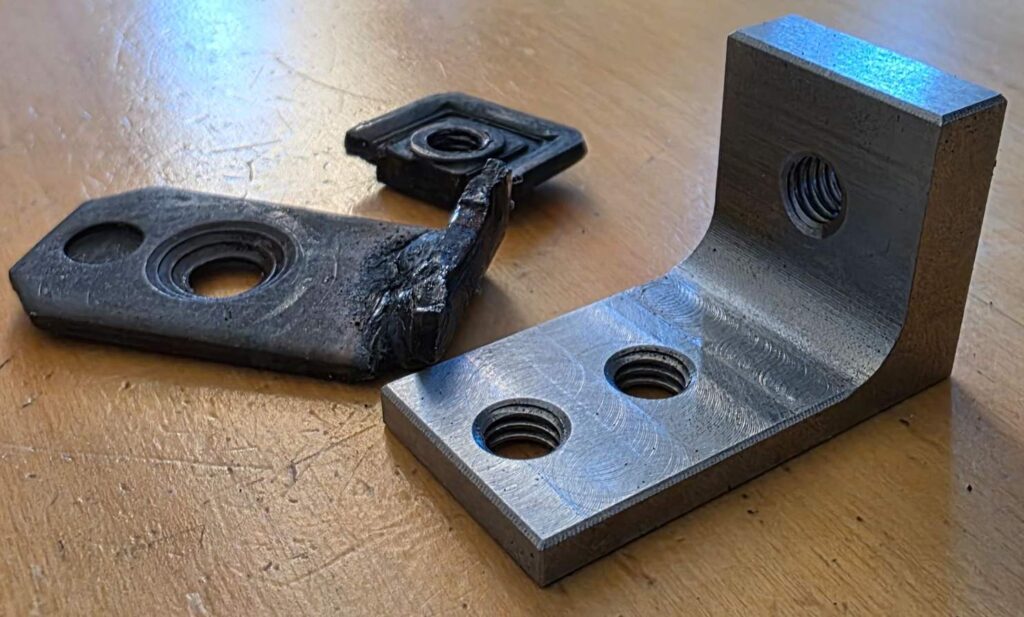 E30 Seat Back Mounting Repair Brackets, Tabs (Sport, Comfort, 4 door, 2 door)