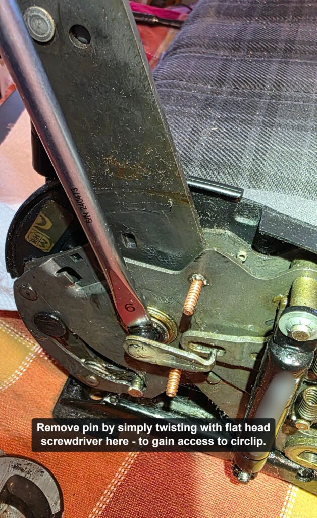 E30 Seat Hinge Removal (All E30 Seats – Sport, Comfort, 2 and 4 door)