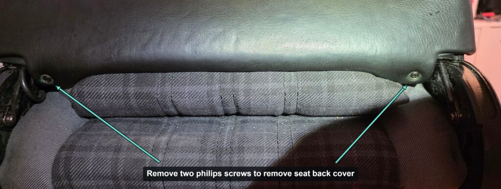 E30 Seat Hinge Removal (All E30 Seats – Sport, Comfort, 2 and 4 door)