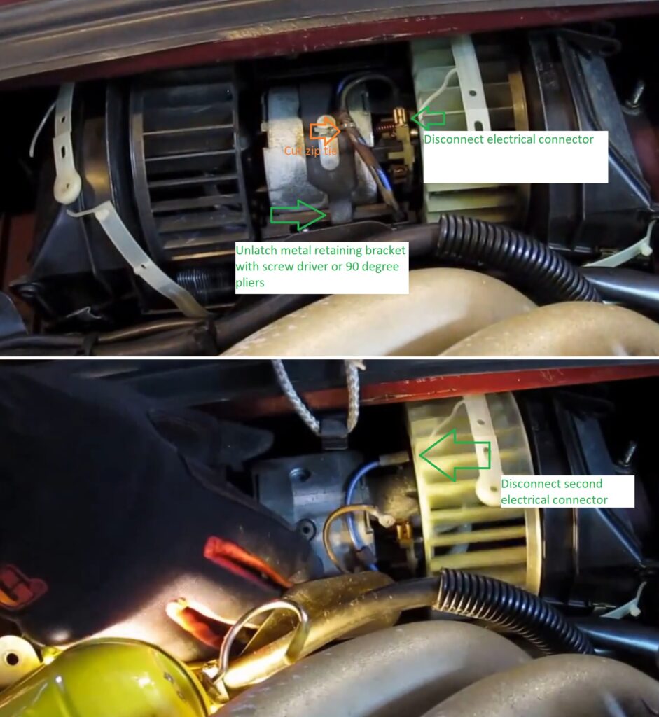 BMW E30 Blower Motor Replacement DIY Guide