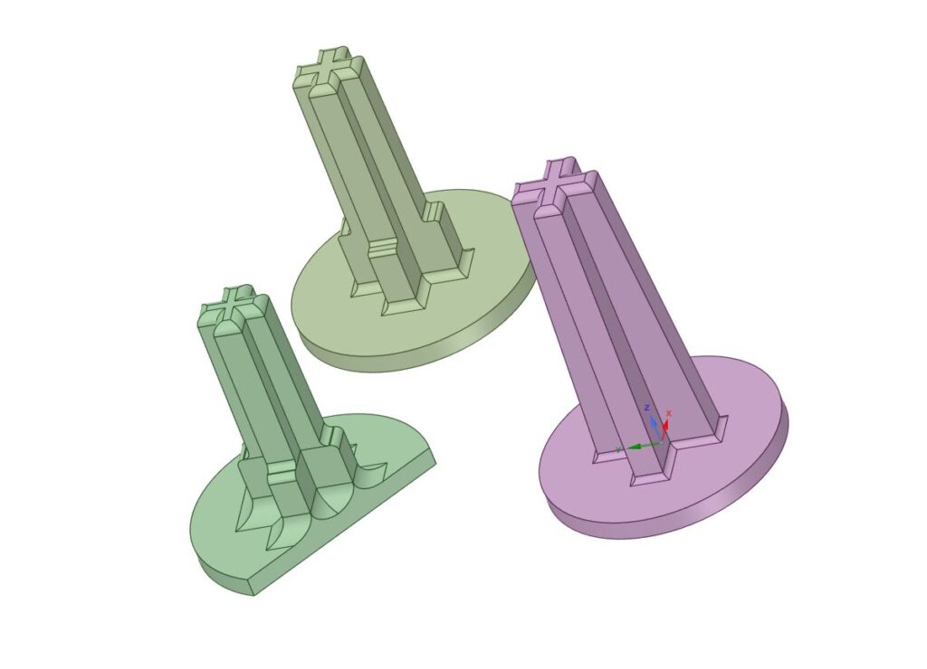 E30 Tweeter Repair Pin Step Files (better then STL) for 3D Printing